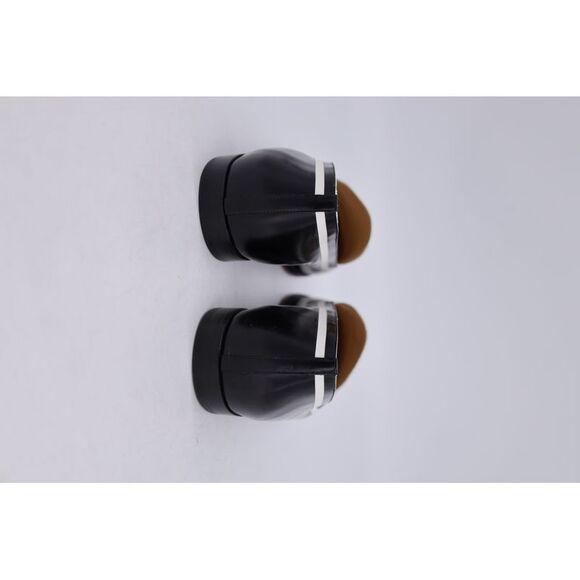 Christian Louboutin Magic Moc Penny Loafers in Black and White Leather - Picture 10 of 10